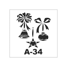A-34 Artebella Stencil 20X20 CM