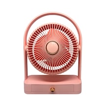 Ys2235 Taşınabilir Masaüstü Pembe Usb Fan