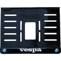 Vespa Plastik Kırılmaz Plakalık
