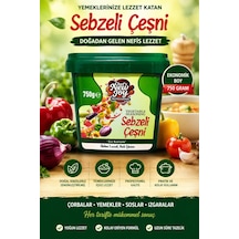 Sebzeli Çeşni 750 Gr Vegetable Seasoning Çok Renkli
