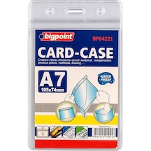 Bigpoint Kilitli Kart Poşeti Dikey A7 74x105mm X 10 Adet