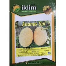 AZ Tohum Kavun Tohumu AZ 90 F1 Ananas Tipi Kavun 20 Adet Tohumluk