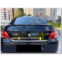 Woc Chrome Peugeot 301 Krom Bagaj Alt Çıta 2012 Sonrası  Paslanmaz