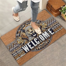 Valerine Life Kaplan Figürlü Welcome Kapı Önü Paspası 45x70cm