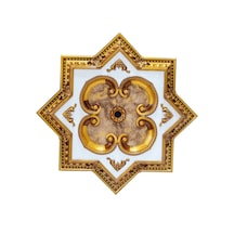 Decogold Yıldız 90 90 Kahve Altın Saray Tavan