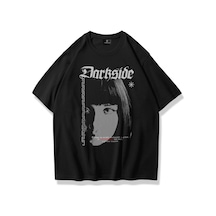 Flood Of Style Unisex Darkside Tshirt Siyah