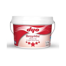 Dyo Beşyıldız Silikonlu Mat İç Cephe Boyası 3.5 Kg Yosun Yeşili 3.5 KG