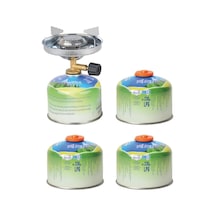 Nurgaz Troya Ocak+3 Adet 230 Gr Kartuş Set Çok Renkli