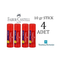 Faber Castell 10gr. Stick Yapıştırıcı 4 Adet