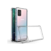 Galaxy Uyumlu A71 Şeffaf Airbag Antishock Silikon Kılıf