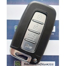 Kia Smart Kumanda Kabı 4 Tuşlu Logolu