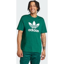 Adidas Collegıate Green Trefoıl T-shırt 001