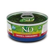 N&d Prime Tahılsız Tavuk Ve Narlı Yetişkin Kedi Konservesi 70 Gr
