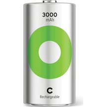 Gp Recyko 3000 Mah 1.2v Orta C Boy Şarjlı Pil
