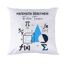 Matematik Öğretmenine Hediye İSimli Yastık