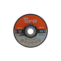 Gfb 2350-1 İnox Kesici Taş 125 X 1 X 22.23 Mm - 10 Adet