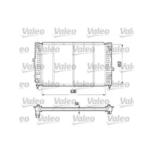 Audi A6 C5 Motor Radyatoru 1.8t 1998-2001 Aeb Anb Apu Ark Awt Valeo 731755