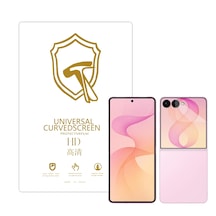 Microcase Samsung Uyumlu Z Flip 8 İle Full Tpu Nano Arka Ekran Koruma Filmi - Ekm102