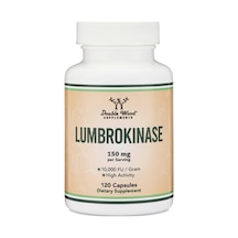 Double Wood Lumbrokinase Enzymes 120 Capsul.39. Aromasız