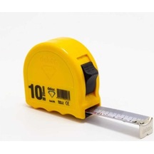 Şerit Metre 10m X 25mm - Kod 298 - Sarı Seri 10 M