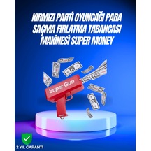 Dolar Boyutunda Kâğıt Atışı Yapan Pil İle Çalışan Oyuncak Tabanca Mh-hs1480-9014
