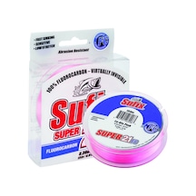 Sufix Süper 21 Fluorocarbon Misina Clear - 0.25mm - 100mt - 5.9kg