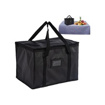 Yumuşak Soğutucu Çanta, 50l Büyük Soğutucu Çanta, Piknik Çantası, Termal Gıda Dağıtım Çantası, Yalıtımlı Çanta, Kamp, Barbekü, Aile, Açık Hava Seyahati İçin Soğutucu Çanta Çok Renkli