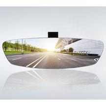 Safir-2 Dik-Eğik Kollu Universal Dikiz Aynası 28X8 Cm