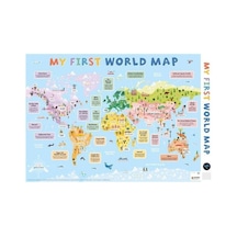 My First World Map Poster