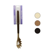 İbico İ22-019 Kaşık 30cm Salata Servis Makarna Renkli Silikon Ahşap Akasya Saplı - 6'li Paket Diğer