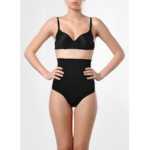 Layza Form Siyah Renk Slip Korse Siyah
