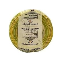 Tek Damar Kablo, 2.5 Mm2 Sarı Yeşil Renk Alternatifi İle Dayanıklı Malzeme