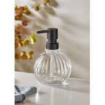 Buççin Online Mağaza Bubble Sıvı Sabunluk Şeffaf 350 Ml Cam Çok Renkli
