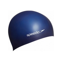 Speedo Plaın Flat Sılıcone Bone 06 Yüzücü Bonesi Lacivert Çok Renkli