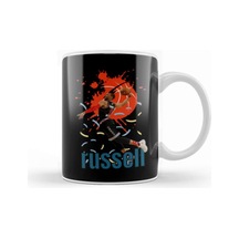 Russell Westbrook Vintage Art Legend Basketball Gift Vntage Retro Style Kupa Bardak Porselen Karışık