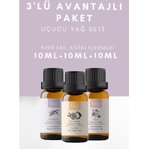 Boco Born In Cosmetics Itır + Lavanta + Portakal Saf Aromaterapi Uçucu Yağı 3 x 10 ML
