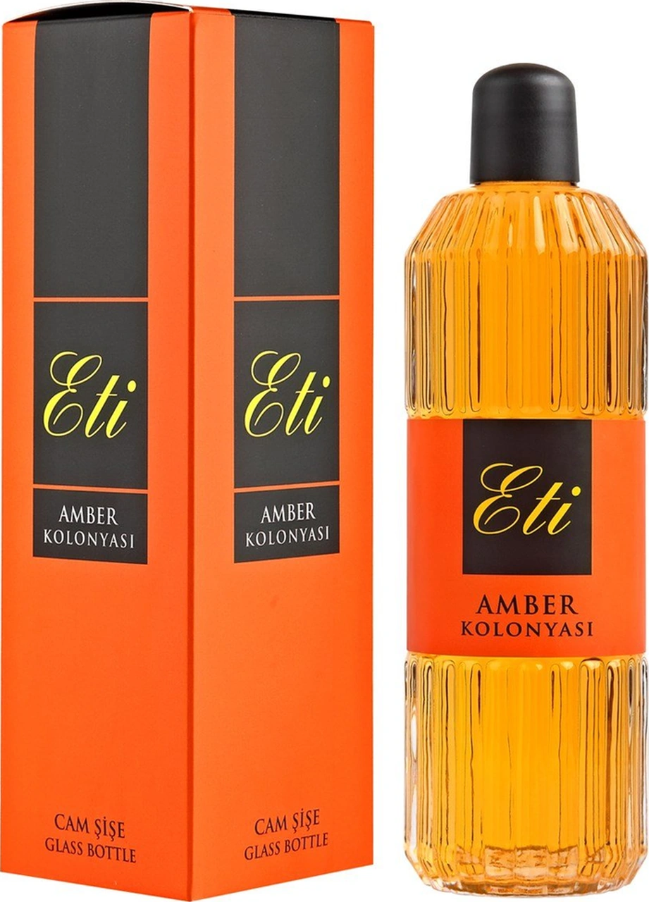 Eti Cam Şişe Kolonya Amber 325 Ml