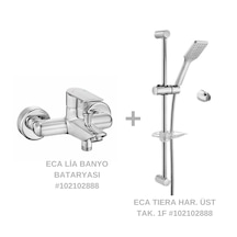 Eca Lia Banyo Bat.-102102888,eca Tiera Ban.üst Tak. Gri