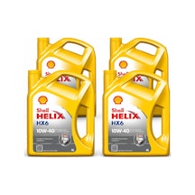 Shell Helix Hx6 Motor Yağı 10w-40 4 Adet X 4 L