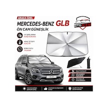 Mercedes Glb Şemsiye Tip Ön Cam Güneşliği Katlanabilir Uv Korumalı Araç Cam Güneşlik