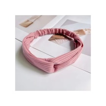 Yumuşak Dokulu Pastel Renkli Kumaş Taç/saç Bandı Pembe - 637085459 Pembe - 637085459 Pembe