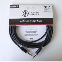 Planet Waves Pwamsg15 American Stage Inst Cable-15 4.5 Metre Korozyona Dayanıklı - Saf Sinyal - Esnek