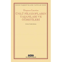 Ünlü Filozofların Yaşamları ve Öğretileri - Diognes Laertios - Yapı Kredi Yayınları