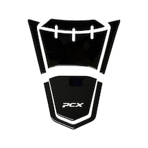 Honda Pcx 2021-2024 Tank Pad Ve Grenaj Kaplama 6 Parça Siyah Karbon
