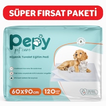 Pepy Pet Care Kaydırmaz Hijyenik Tuvalet Eğitim Pedi 4 x 30'lu 60 x 90 CM