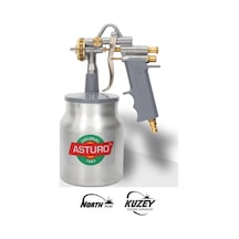 Teknik Alet Asturo Boya Tabanca G70 Alttan Depo 1,8 Mm