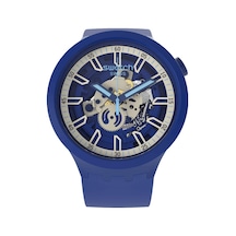 Swatch Big Bold Iswatch Blue Unisex Kol Saati SB01N102