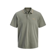 Jack & Jones Jack&jones Blaze Erkek Kahverengi Polo Yaka Tişört
