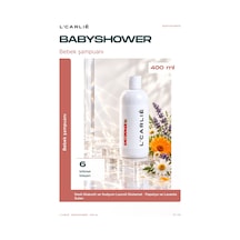 L'carlıe Babyshower Bebek Şampuanı Günlük Kullanım 400 Ml