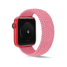 Watch Ultra 49mm Kordon Uyumlu Krd-38 Medium Strap Kayış Nvth- Pembe
